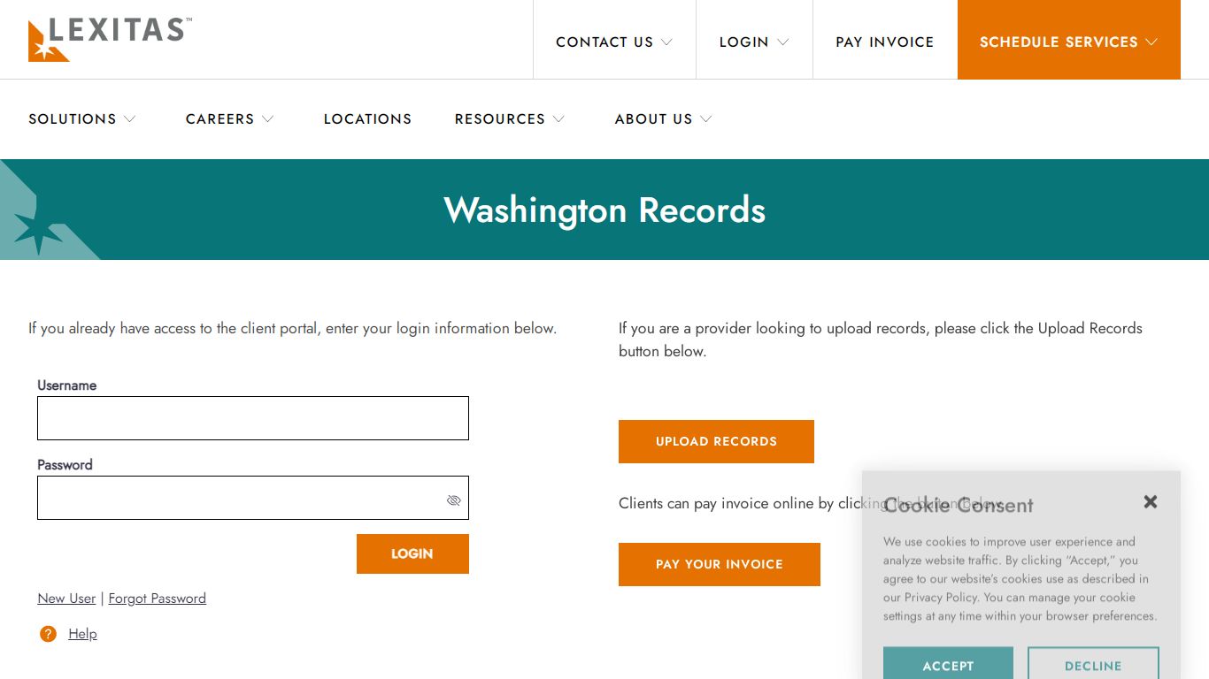 Washington Records Client Repository - Lexitas: Court Reporting ...